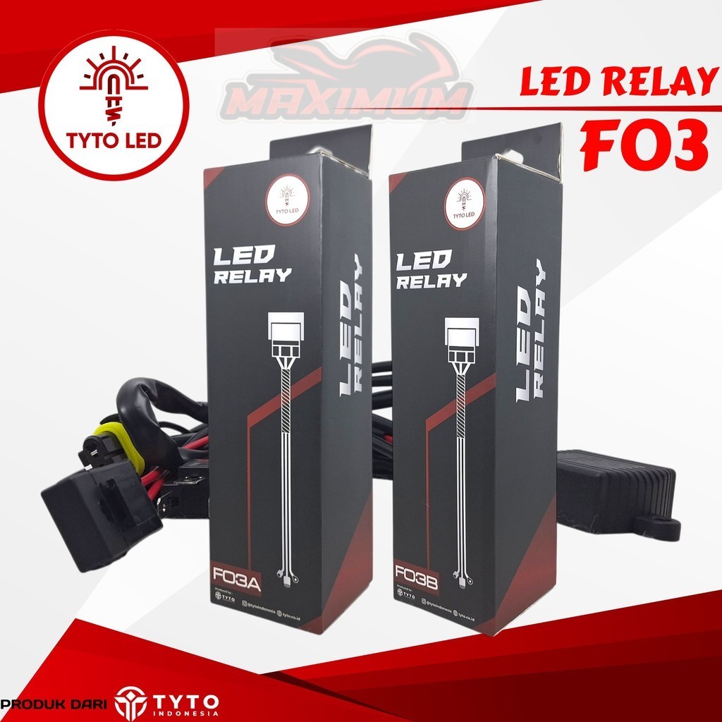 TITO F03 AUTOMOTIVE LED RELAY SET