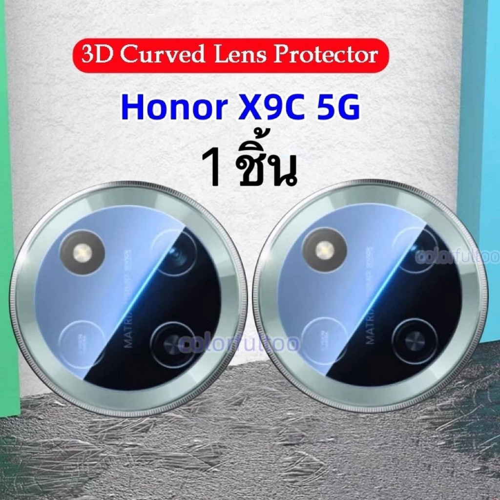ส่งจากไทย ฟิล์มกล้อง For Honor X9C ฟิล์มกระจกเลนส์กล้อง กันรอย กันกระแทก