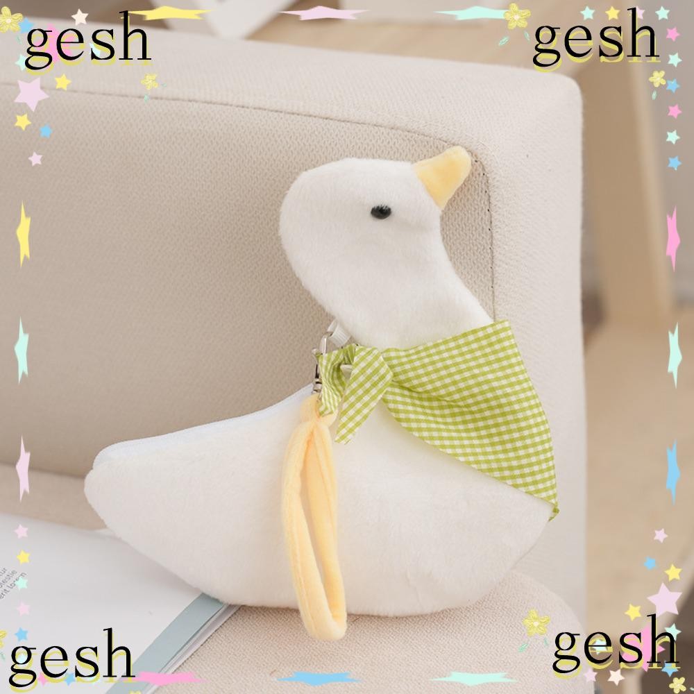 เกช1 กระเป๋าข้อมือ,การ์ตูนซิปกระเป๋าถือสัตว์,แบบพกพาความจุขนาดใหญ่เป็ดรูปตุ๊กตาวัสดุกระเป๋าใส่เหรียญหญิง