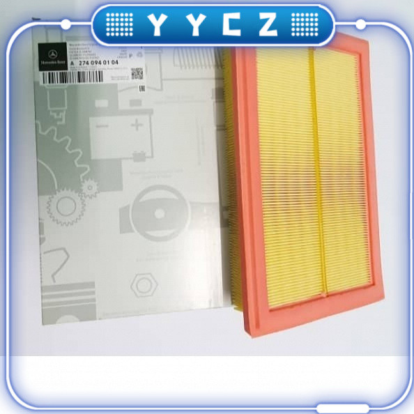 กรองอากาศ A2740940104 สําหรับ Mercedes C-CLASS W205 A205 C205 S205 2013-2019 C160 C180 C200 C250 C300 C350E กรองอากาศ