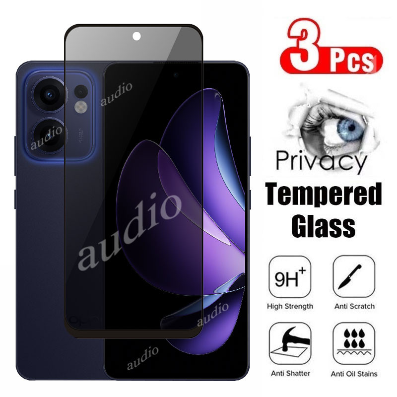 Oppo Reno13 F 5G ตัวป้องกันหน้าจอความเป็นส่วนตัวกระจกนิรภัยป้องกันฟิล์มสําหรับOppo Reno 13 F 13F 5G 