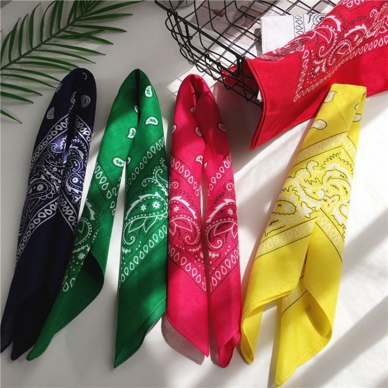 Acantha Bandana&Rose Cotton HipHop Style