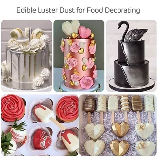 ผงสีมุก สำหรับตกแต่งเค้ก อาหาร เครื่องดื่ม | Edible Pearl Food Grade