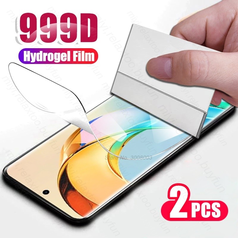 Oukitel C58Pro WP36Pro 2 ชิ้น 999D HD Clear Soft Hydrogel ฟิล์มสําหรับ Oukitel C58 C57 WP36 Pro WP35