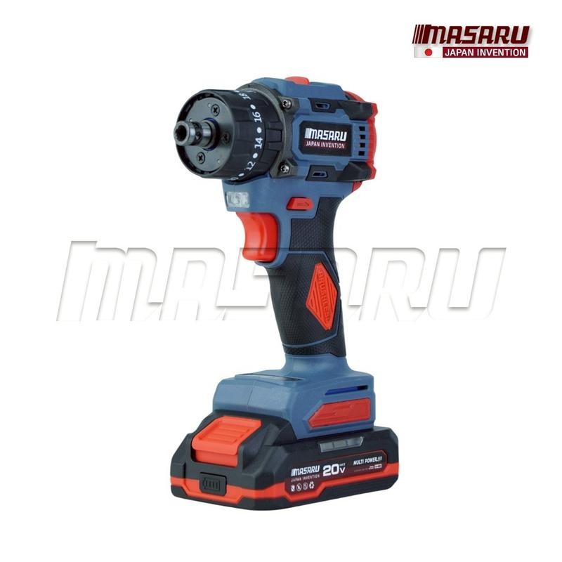 MASARU SCCG-100 COMBO Set บล็อกไร้สาย SCDW-130 + สว่านไขควงกระแทก SCDI-105 20V ใช้แบตร่วมกัน ครบชุดพร้อมใช้งาน - รูปที่ 2