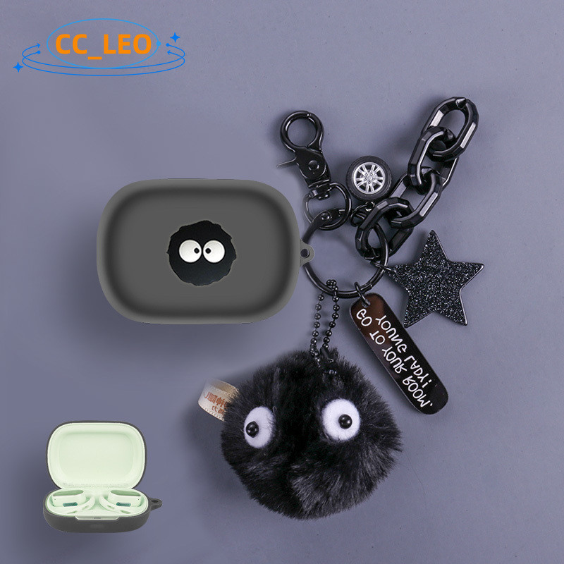For EDIFIER Comfo Flex Case EDIFIER A6 Open Ear Silicone Soft Case Cute Sanrio Cartoon Totoro Doraem