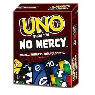 🚚สต็อกไทย ส่งไ 24ชม168 ใบ ชุดการ์ดเกม UNO No Mercy สำหรับทุกวัย เปลี่ยนใคร การ์ด Uno เกมไพ่