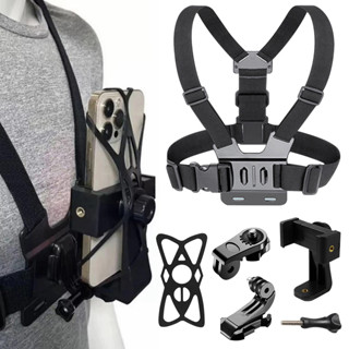 📸คลิปสายคล้องหน้าอก สำหรับ สายรัดหน้าอกโทรศัพท์มือถือ 360 อง…