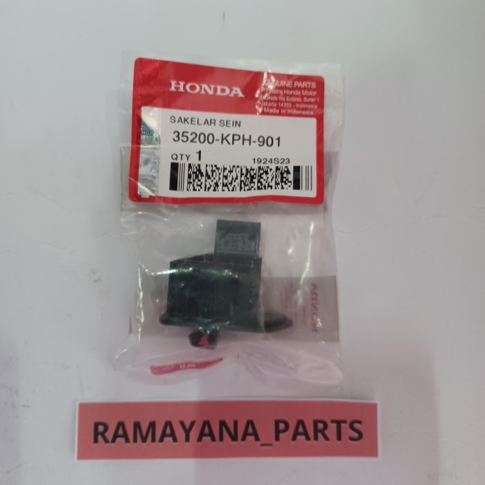 สวิตช์หน่วย Winker Kharisma Revo Supra X 125 35200KPH901 สวิตช์ไฟเลี้ยว