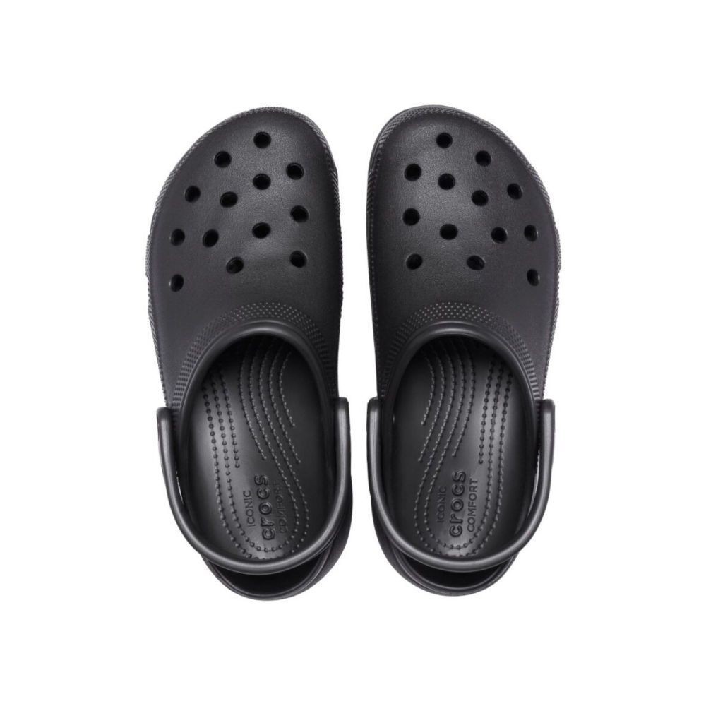 CROCS รองเท้าลำลองผู้หญิง CLASSIC PLATFORM CLOG รุ่น 206750001 - BLACK