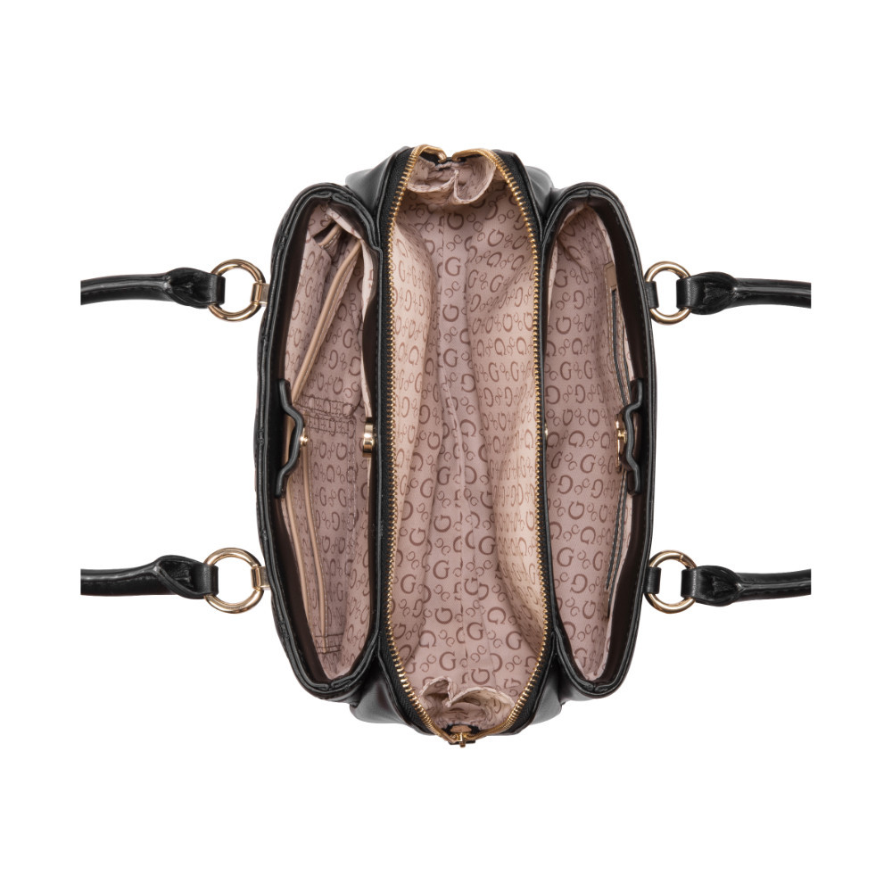 Guess กระเป๋า รุ่น VG959606 GWYN SATCHEL สีดำ