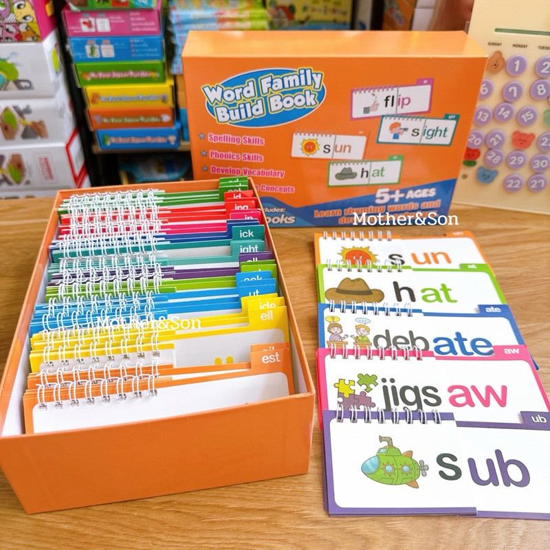 MooShi -ชุดฝึกหัดอ่าน Letter Sounds Flash Cards