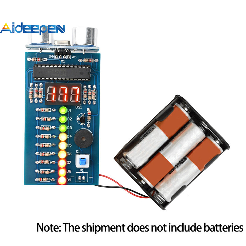 AIDEEPEN DC 4.5-6V สัญญาณเตือนเรดาร์ถอยหลังแบบอัลตราโซนิก