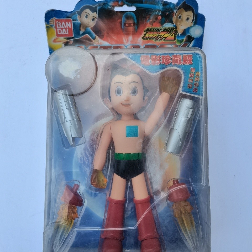 ฟิกเกอร์โมเดลภาพยนตร์ Bandai Iron Fist Iron Wall Astro Boy