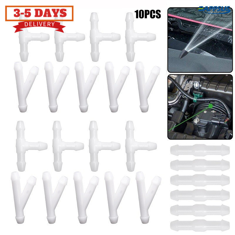 [3-5 วันมาถึง]อุปกรณ์ซ่อมรถยนต์ / Universal T/Y/I Type Tube Adapter / Hood หัวฉีด Sprayer ท่อ Connec