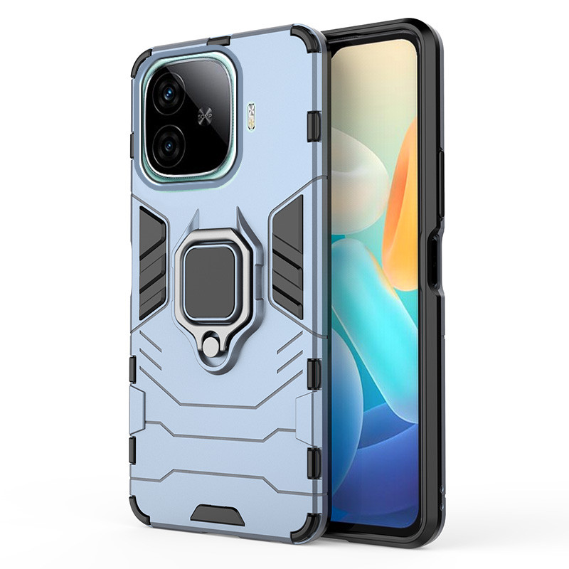 เคส VIVO IQOO Z9 Z9X 5G เกราะปลอกกันกระแทก VIVO IQOOZ9 X IQOO Z9 X แหวนแม่เหล็กที่วางขาตั้งแบบแข็งฝา