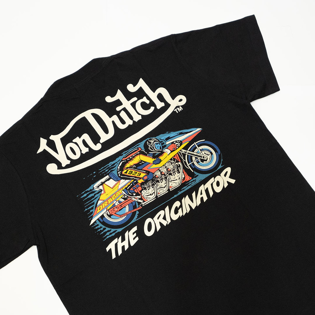 เสื้อยืด Von Dutch 1388 สีดํา