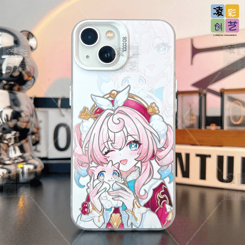 Honkai:เคสโทรศัพท์ StarRail Hyacine เคสโทรศัพท์ Hyacinia iPhone11/12/13/14/15promax