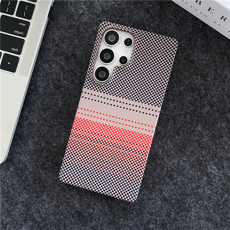 เคสโทรศัพท์ไล่โทนสีคาร์บอนไฟเบอร์แม่เหล็กสําหรับ Samsung Galaxy S25 S24 23 Ultra Plus ฝาครอบกันกระแทก ราคา ถูกที่สุด ดีลบีเคเค แกลเลอรีภาพที่ 3