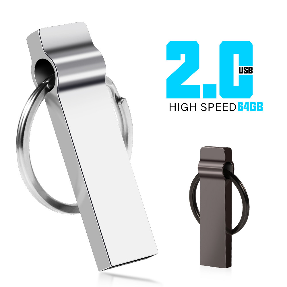 ฟรีเลเซอร์โลโก้ USB 2.0 แฟลชไดรฟ์ 128GB โลหะเงินนกหวีด Memory Stick 64GB TYPE-C อะแดปเตอร์ไดรฟ์ปากกา 32GB อาคารการถ่ายภาพ U Disk 16GB 8GB 4GB - รูปที่ 6