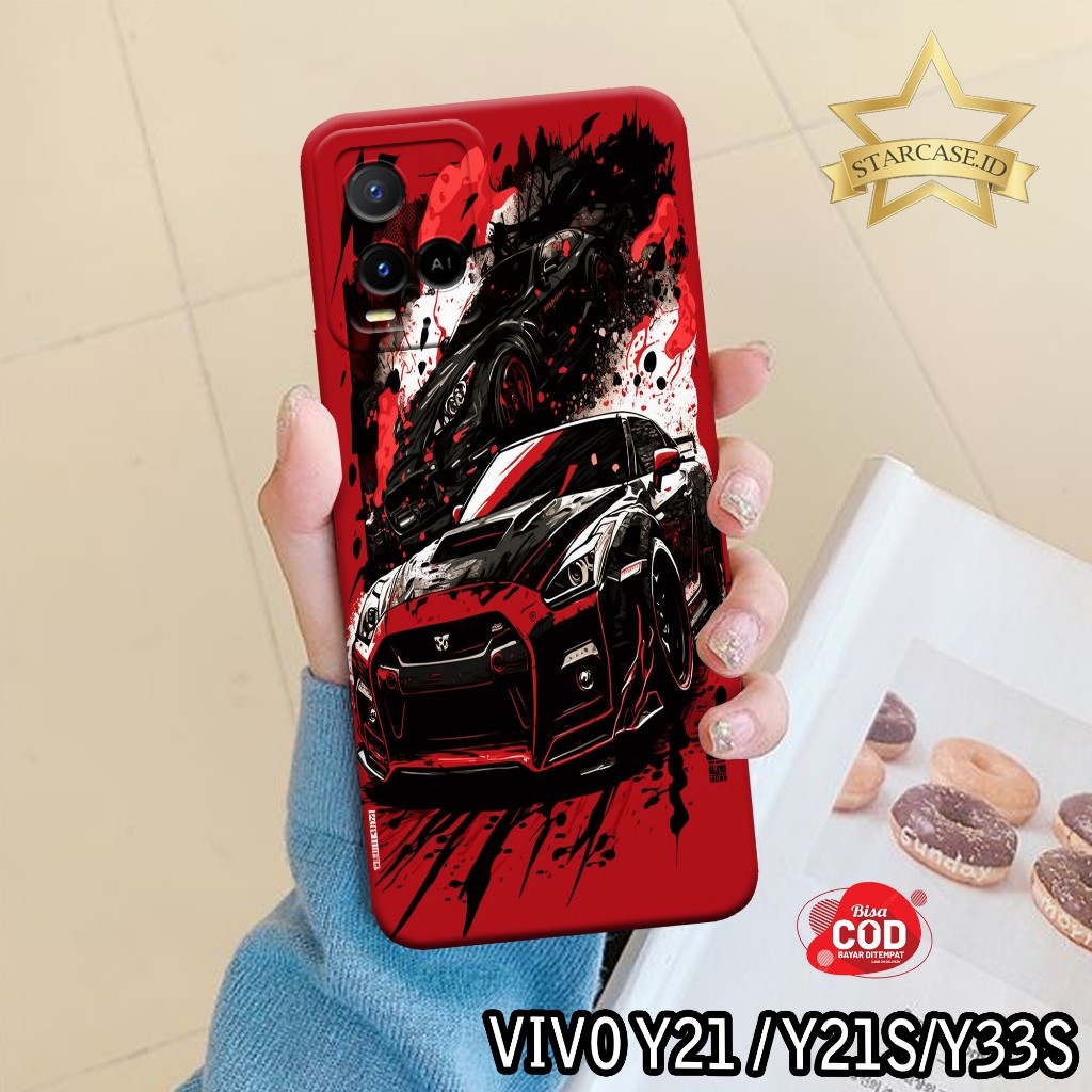 เคส HP Vivo Y21/Y21S/Y33S - starcase - เคส Vivo Y21/Y21S - เคสรถแฟชั่น - เคสโทรศัพท์มือถือ - SoftCas