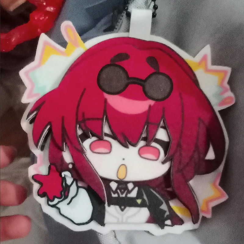 เกม Non ทอเย็บปักถักร้อยพวงกุญแจการ์ตูน Kafka จี้พวงกุญแจกระเป๋าอุปกรณ์เสริมของขวัญ