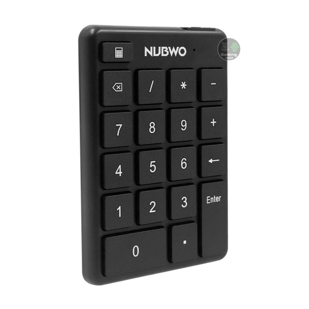พิมพ์ไว 🎮 GAMING NUBWO NKB111 NUMERIC KEYPAD BLUETOOTH 18 KEYS คีย์บอร์ด แป้มพิมพ์ตัวเลข ไร้สาย บลูท