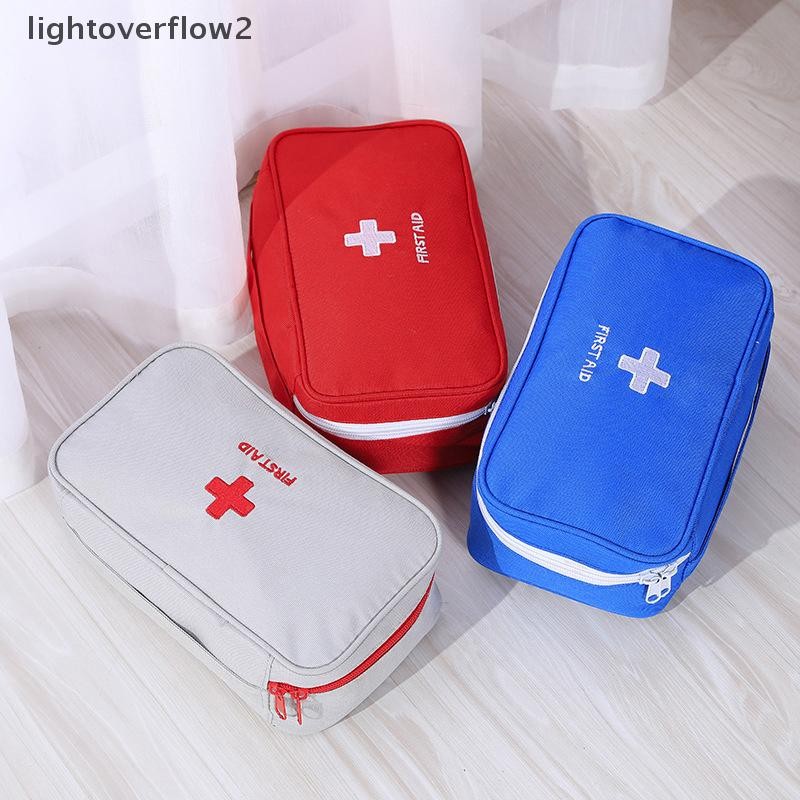 [ใหม่] Outdoor Travel Portable Medical Storage Bag Large Capacity Oxford Home Medicine Pill First Ai