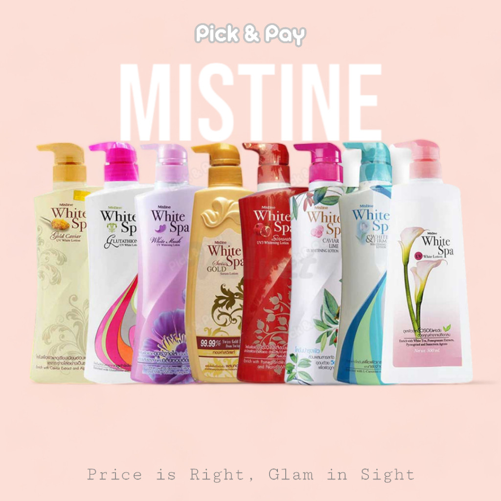 Mistine มิสทีน โลชั่น ไวท์สปา ผิวหอม White Spa Body Lotion