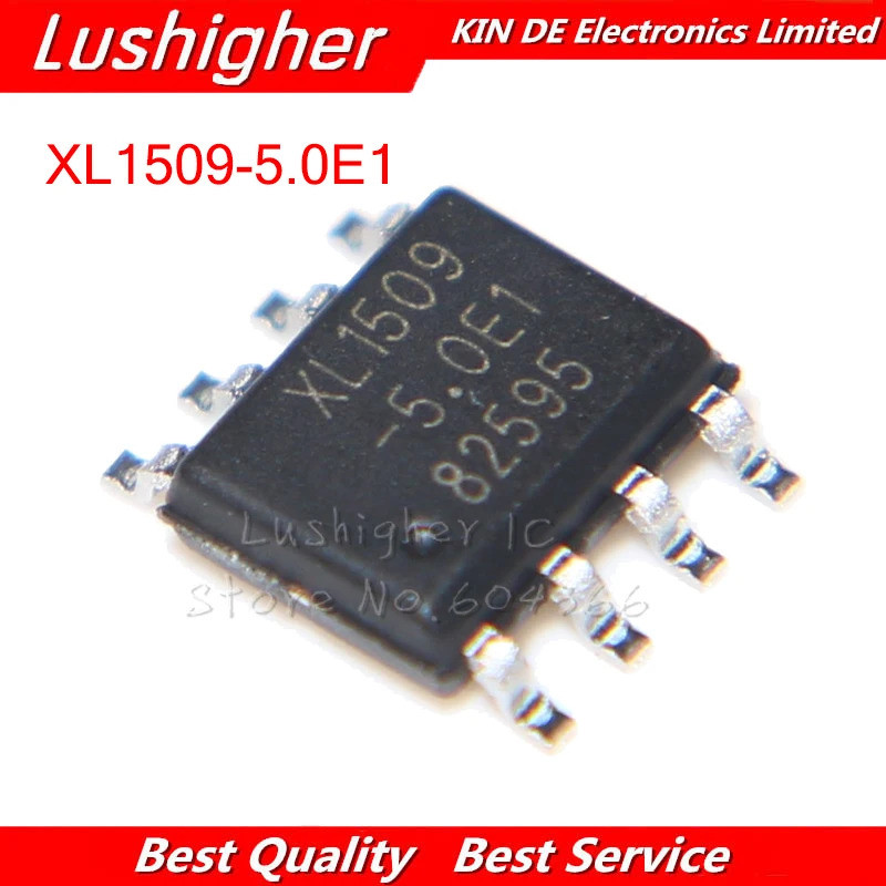 10PCS XL1509-5.0E1 SOP XL1509-5.0 SOP8 XL1509-5 XL1509 SMD ใหม่ IC