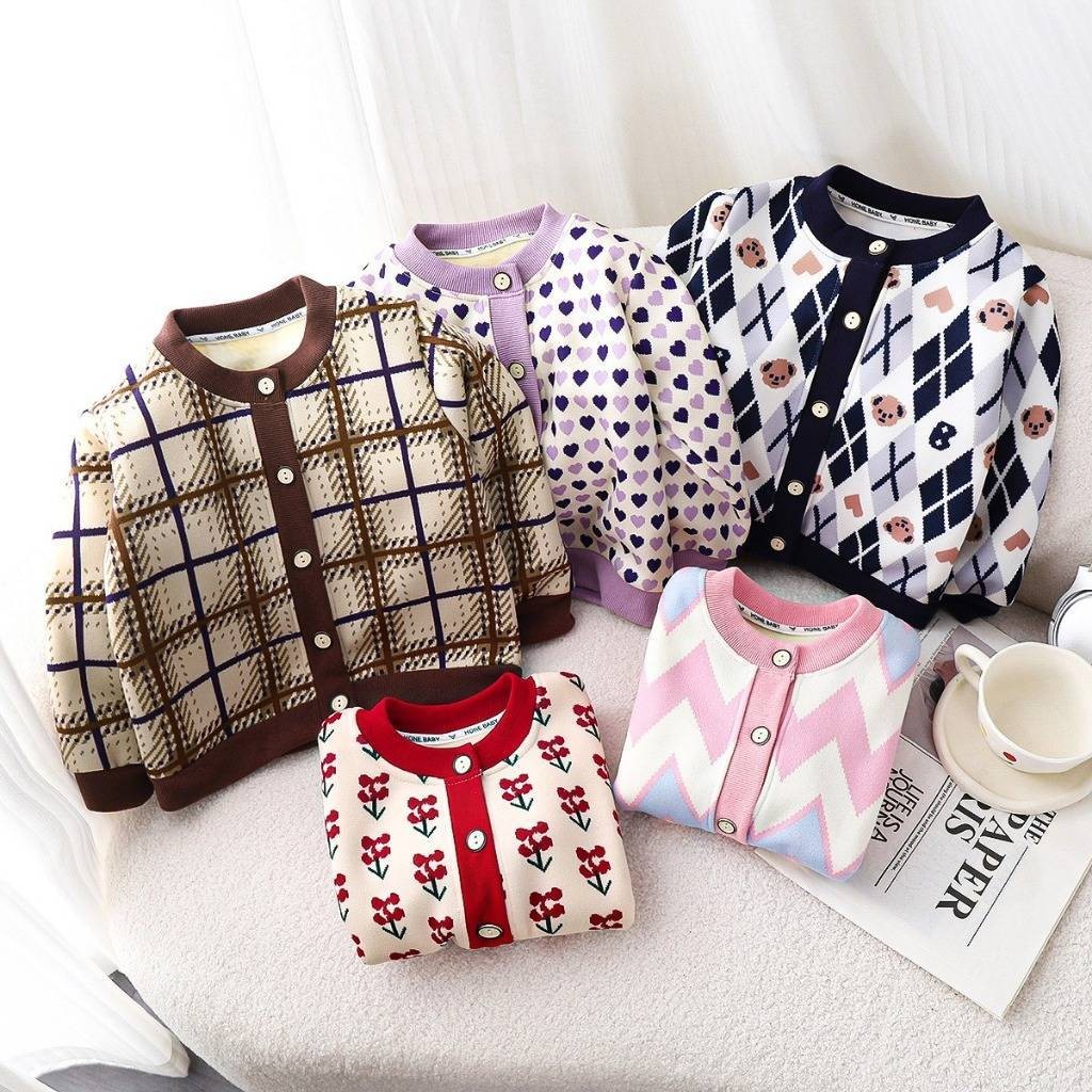 เสื้อสเวตเตอร์ถักหนา สไตส์เกาหลี ด้านนอกสวมเสื้อกันหนาวฤดูใบไม้ร่วงฤดูหนาวสไตล์ ชายหญิงทั้งหมด