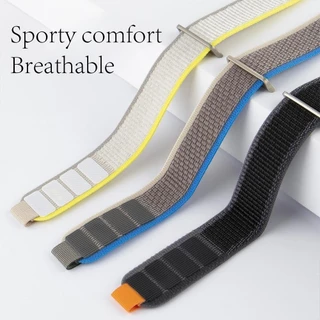 สายไนล่อน Trail Loop for IWatch Apple Watch Ultra/SE 3 2 Series 11 10 9 8 7 6 5 4 49/46/45/44/42/41/40/38mm เทปทดแทน