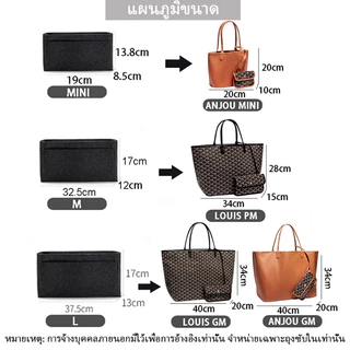 Gm Mini Womens Handbag Cosmetics Inner Bag Felt Bag