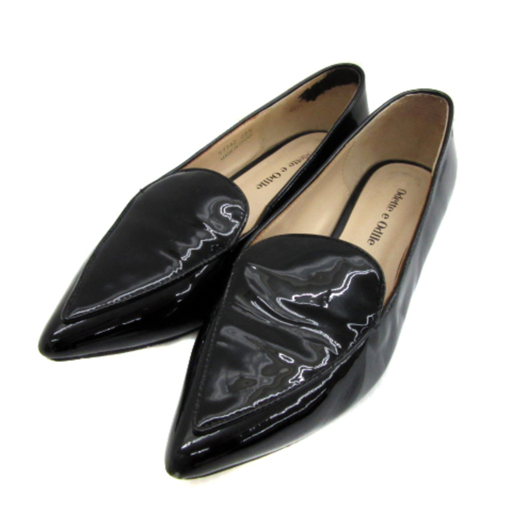 Odette e Odile Pumps Enamel Rose black Direct from Japan Secondhand