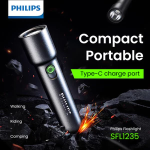 Philips ไฟฉายขนาดเล็ก SFL1235 ชาร์จ Type-C