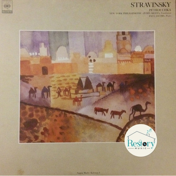 แผ่นเสียง Igor Stravinsky, New York Philharmonic, Zubin Mehta, Paul Jacobs  - Petrushka (Vinyl) (VG+