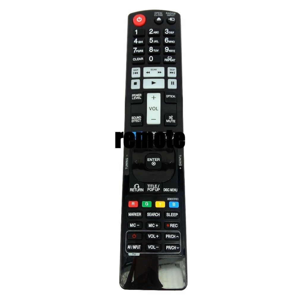 ใหม่ AKB73275501 สําหรับ Uesd For LG  โฮมเธียเตอร์ BLU-RAY รีโมทคอนโทรล LHB336 LHB536 LHB976 HB906TA