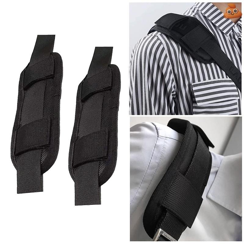 [LO] 1 PC สายคล้องไหล่ที่ถอดออกได้ Pad เบาะสําหรับกระเป๋าเป้สะพายหลังกระเป๋าสะพาย Deion ลื่นสายคล้องไหล่ Pad กระเป๋าอุปกรณ์เสริม TH