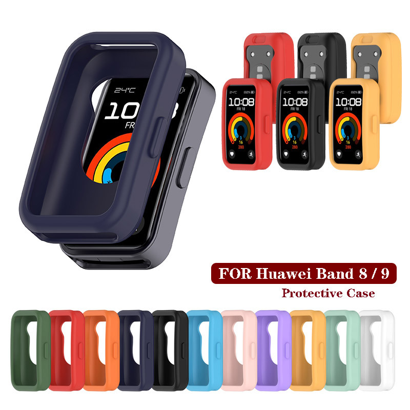 เคสซิลิโคนอ่อนนุ่มบางสําหรับ Huawei Band 11 ตัวป้องกันหน้าจอฝาครอบนาฬิกาสําหรับ Huawei Band 11pro