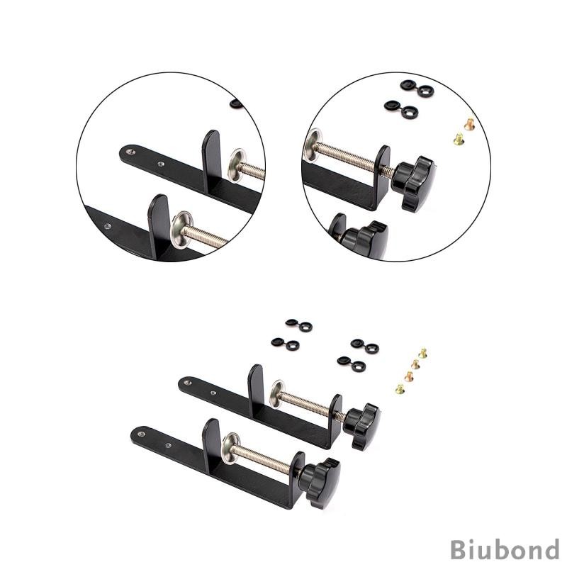 [Biubond] 2x Pegboard Desk Mount Pegboard อุปกรณ์เสริมคลิปยึดคลิปหนีบโต๊ะสําหรับบ้าน