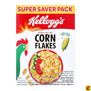 เคลล็อกซ์ คอร์นเฟลกส์ แผ่นข้าวโพดอบกรอบ ขนาด 500 กรัม