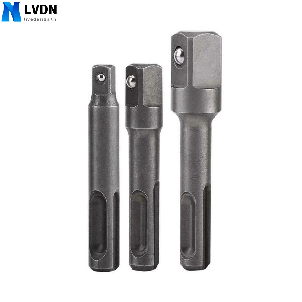 สําหรับ SDS PLUS Shank Socket Driver Adapter สว่านไฟฟ้า Bit Chuck Extension Adapter [LVDN]