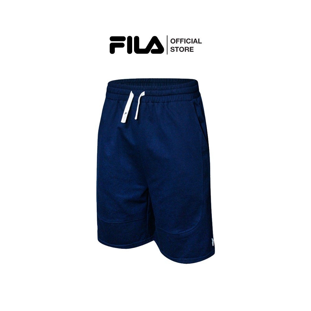 FILA กางเกงลำลองขาสั้นผู้ชาย Essential รุ่น SHA231003M - NAVY