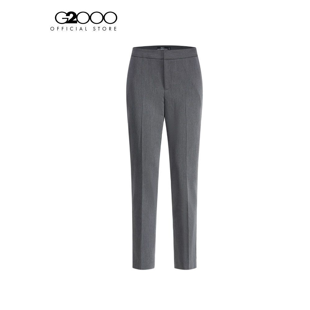 G2000 กางเกงสูทสำหรับผู้หญิง ทรง Ankle Cigarette Shape รุ่น 4625207696 GREY