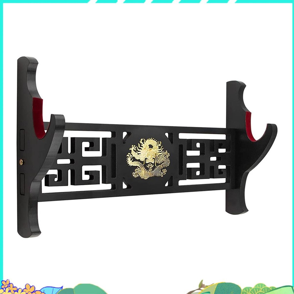 Super Legendary Creatures ดาบ Wall Mount Hook Katana ผู้ถือแขวนสําหรับ Tanto Samurai Lightsaber อาวุธขาตั้ง,1 ชั้น