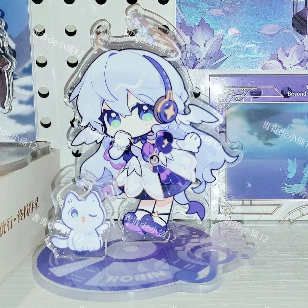 Robin อะคริลิค Stand Honkai: Star Rail รูปจอแสดงผลอะนิเมะคอลเลกชันตกแต่งโต๊ะเครื่องประดับ accesorios ของเล่นรุ่น