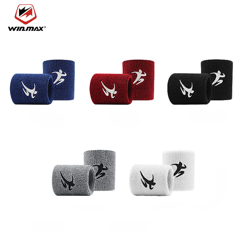 Winmax 1 คู่กีฬา Breathable Warm สายรัดข้อมือผู้ชายผู้หญิงฟิตเนส Sweat Bracers