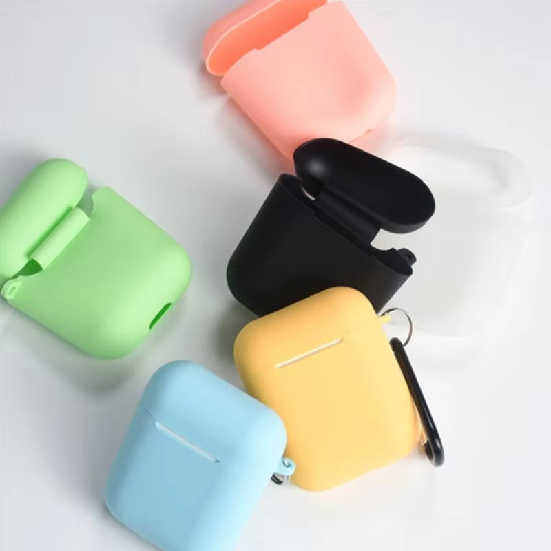 หูฟังฝาครอบหูฟังบลูทูธซิลิโคนเคสหูฟังไร้สายตัวป้องกัน For Airpods i9S/i10/i11/i12 ไม่รวมหูฟัง