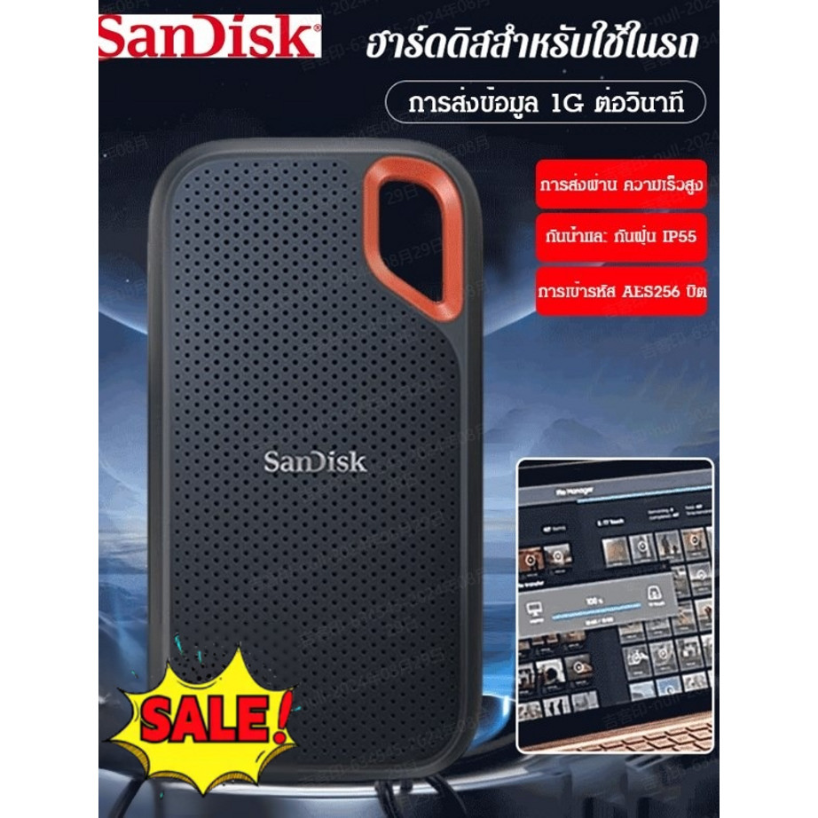 ✨กันน้ำ/กันกระแทกและป้องกันการตก✨เอสเอสดีแบบพกพาความจุขนาดใหญ่ไดรฟ์ความเร็วสูง/แท้ฮาร์ดไดรฟ์มือถือแข็งความเร็วสูง/64GB