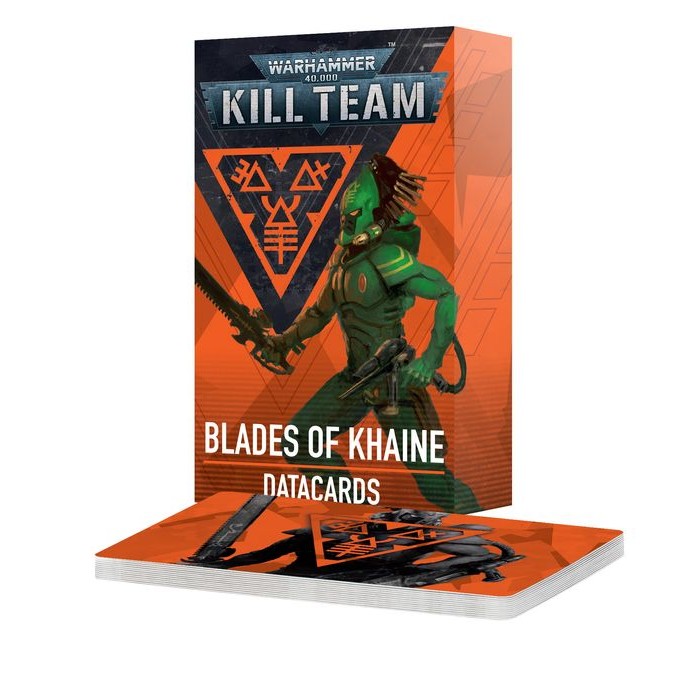 (GWพร้อมส่ง) Eldar : Kill Team Blades of Khaine Datacards (ENG)